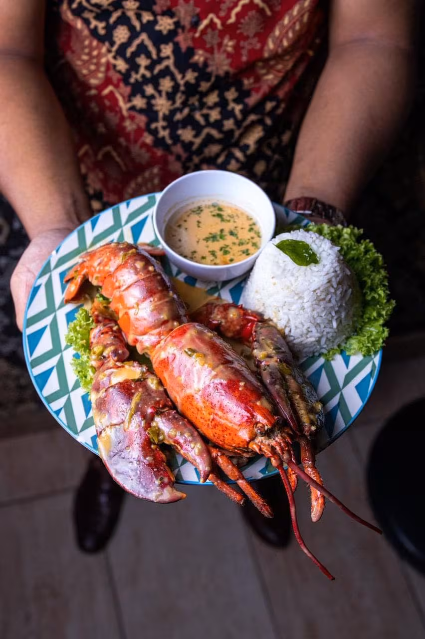 Hold Salted egg butter lobster