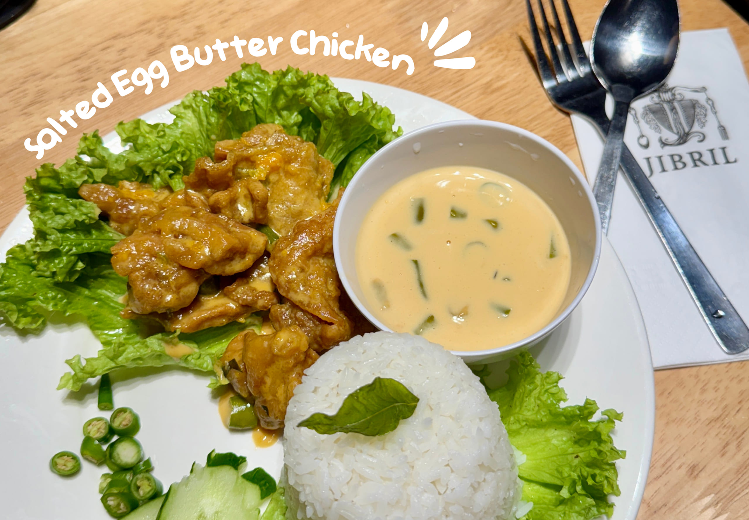 Salted Egg Butter Chicken